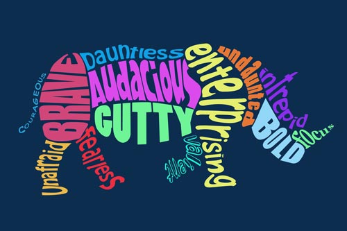 Create an Animal Word Cloud Shape Design in CoolTuts