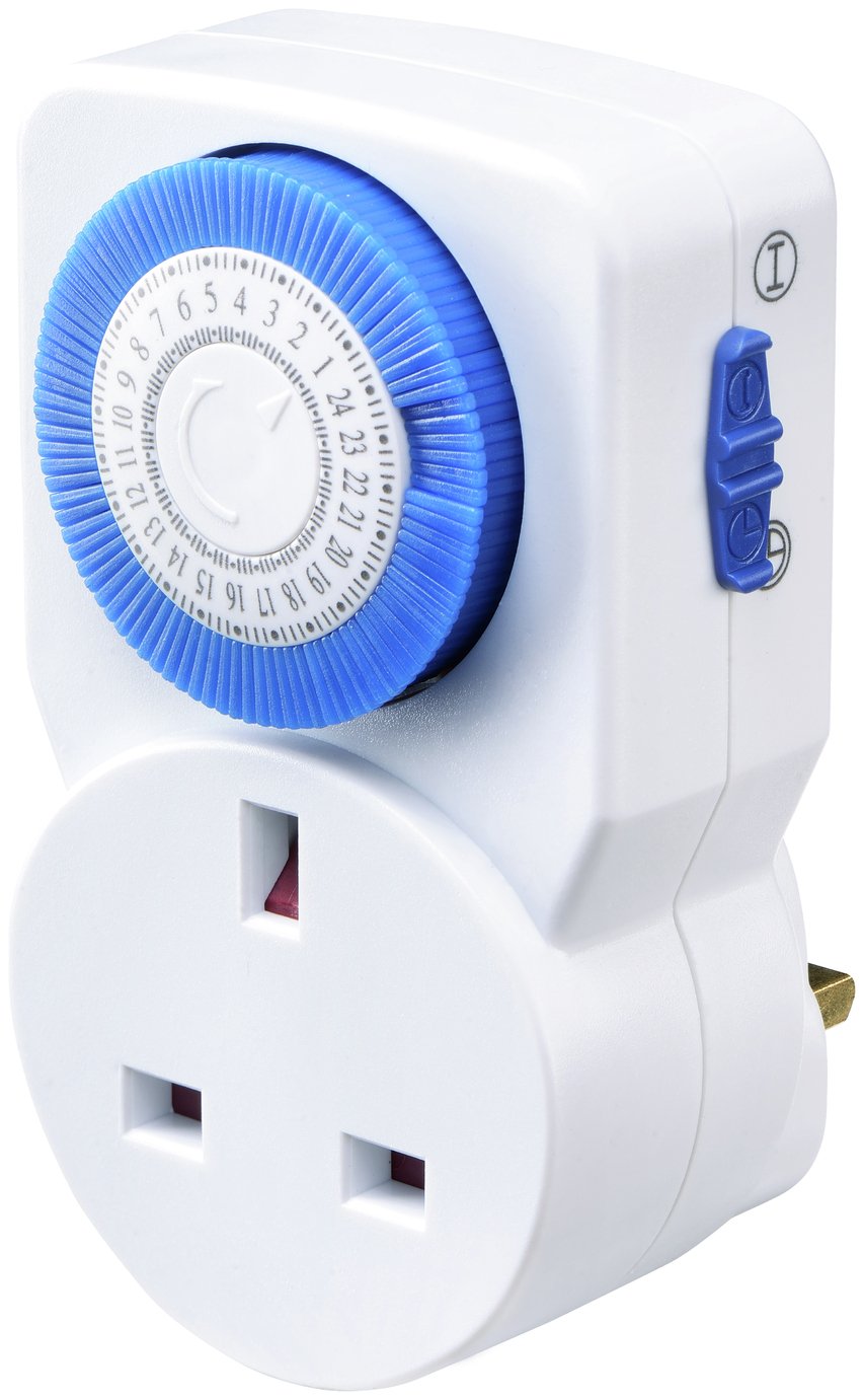 Buy Masterplug 24 Hour Mechanical Segment Timer 3 Pack Timers Argos