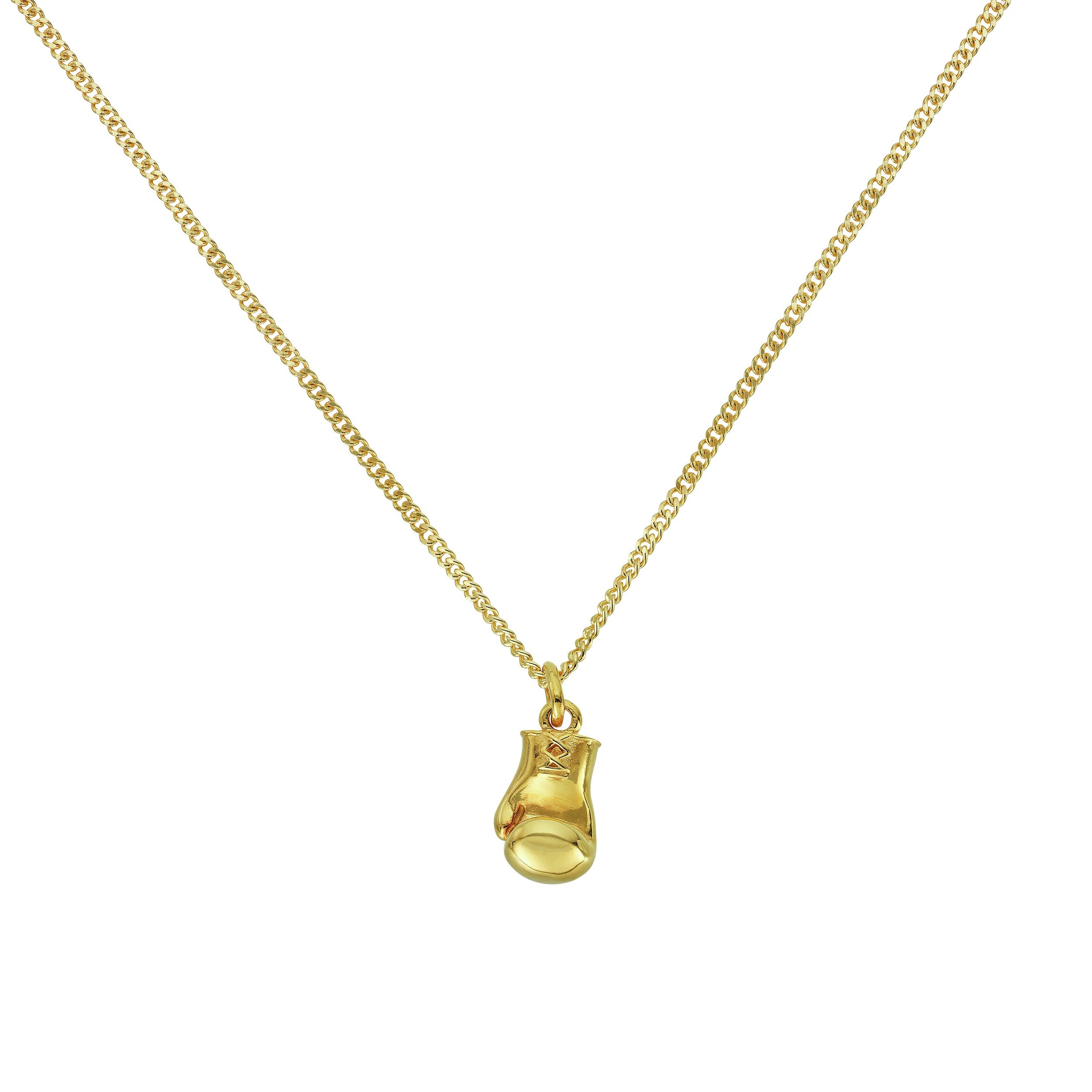 Buy Revere Men's 18ct Gold Plated Silver Boxing Glove Pendant at Argos