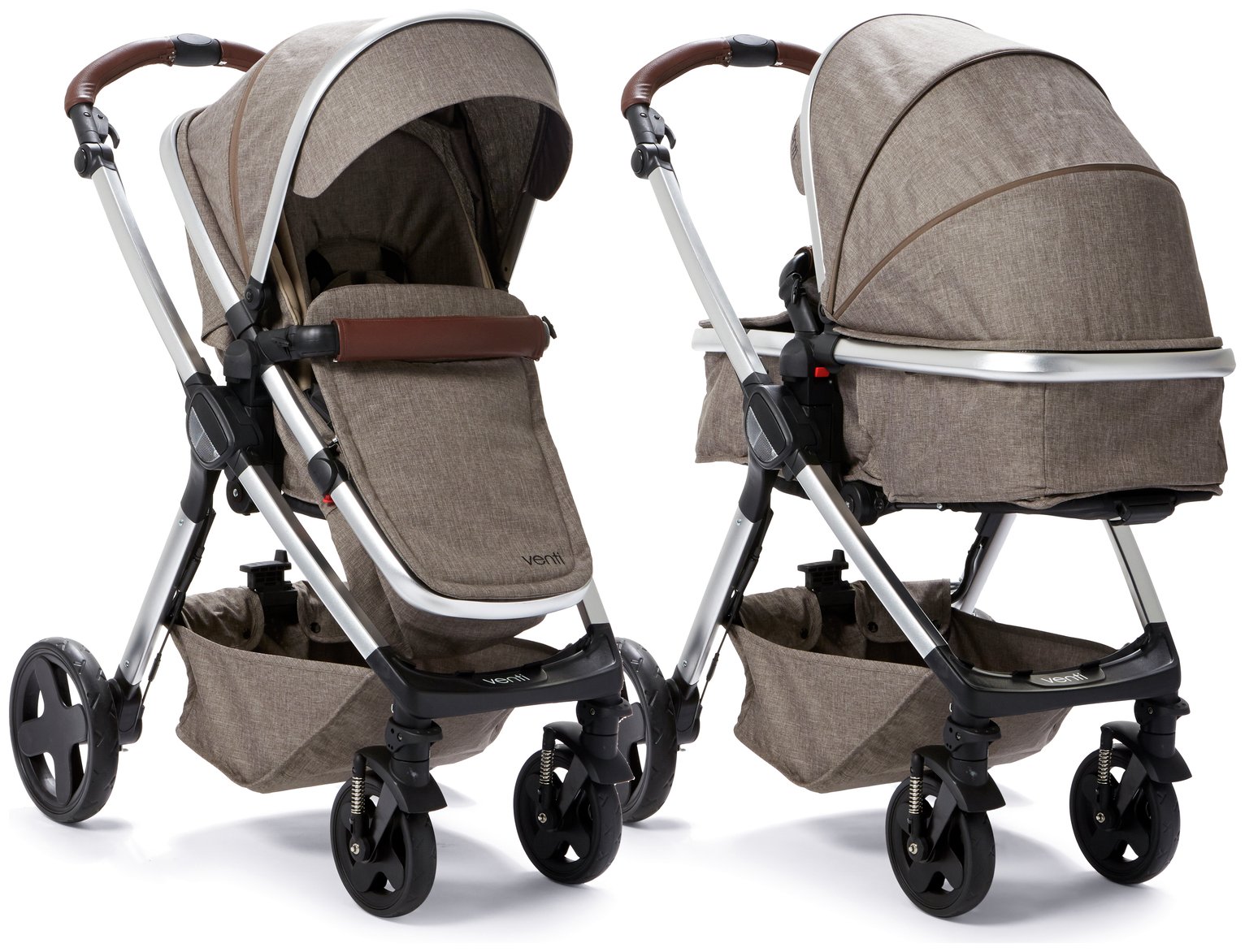 Buy Venti 2 in 1 Pushchair Coffee Pushchairs Argos
