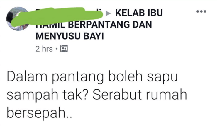 Amalan Pantang Larang Selepas Bersalin Sebahagian Pantang Larang Sudah Menjadi Amalan Atau Prinsip Dalam Kehidupan Hari Ini