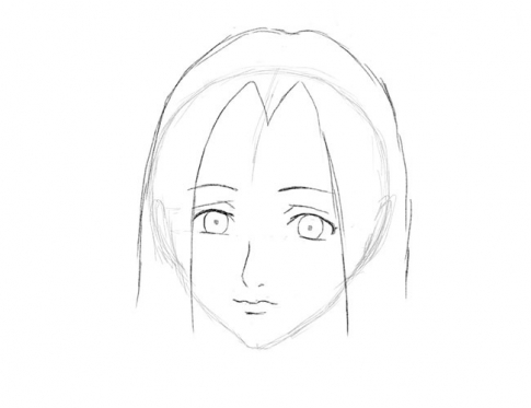 как красиво нарисовать лежащую девушку