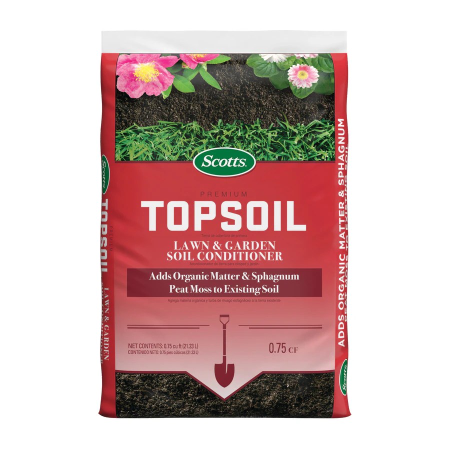 Scotts Premium Topsoil 0 75 Cu Ft Top Soil In The Department At Lowes Com
