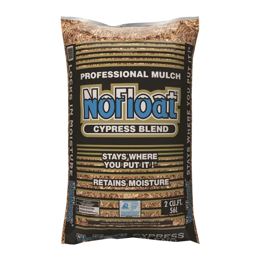 Nofloat 2 Cu Ft Cypress Mulch In The Bagged Department At Lowes Com