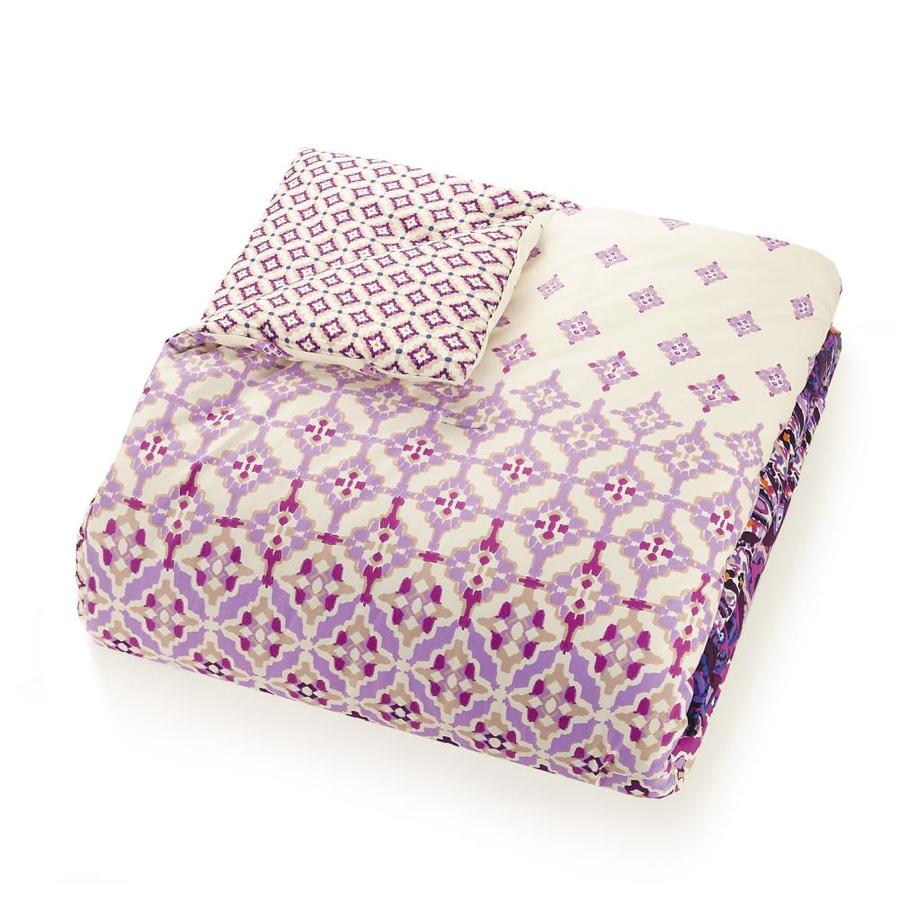 Vera Bradley Dream Tapestry 3Piece Purple King Comforter