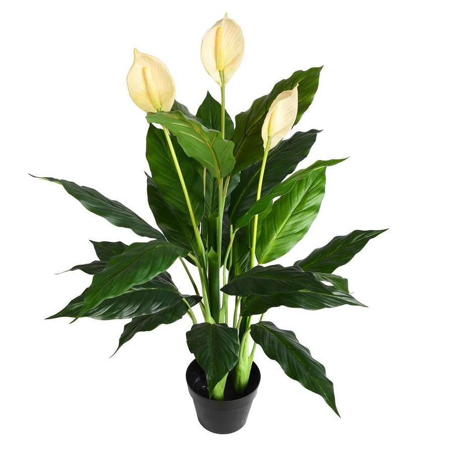 Vickerman 37in Green Indoor Artificial Lily Plants in the