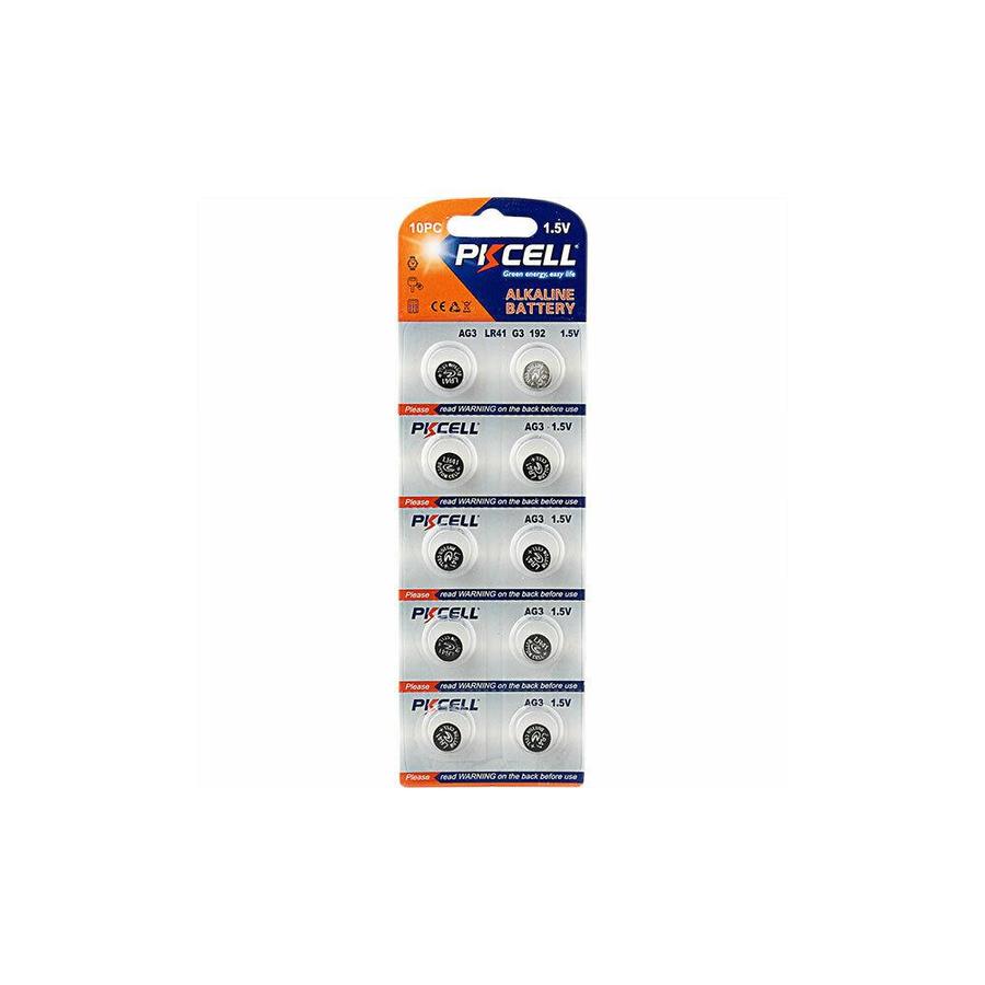 PK Cell AG35B 1.5V Button Cell Alkaline Battery, Pack of