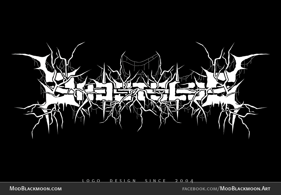 Ghostslug Industrial Black Metal Logo