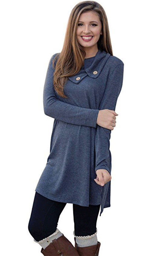 Latest Winter Fashion Clothes & Tops For Women 2018