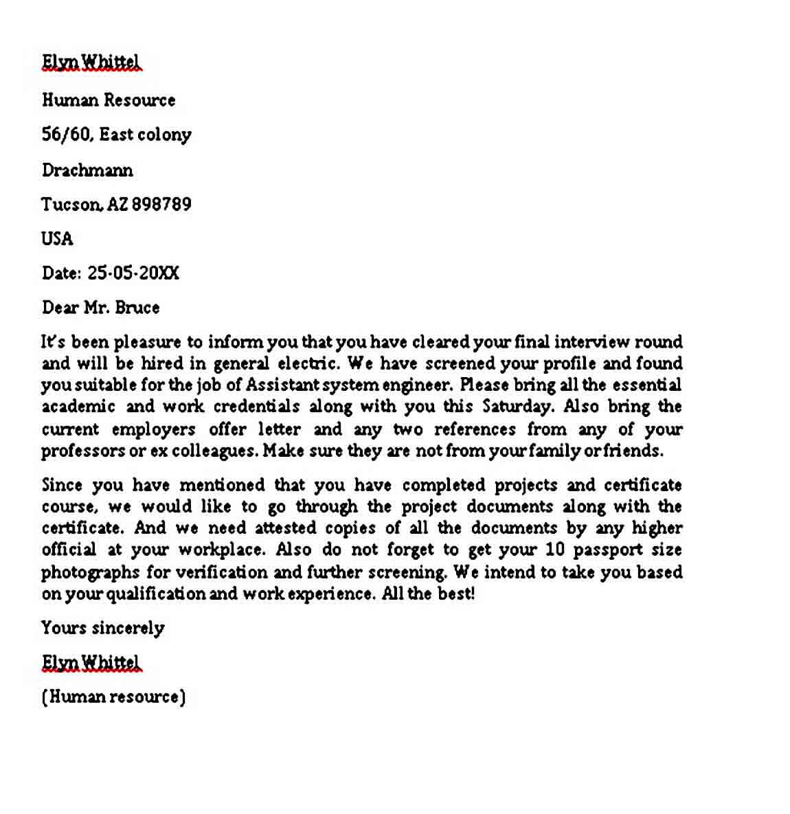 7+ Letter of Intent for a Job for Words, Doc, and PDF