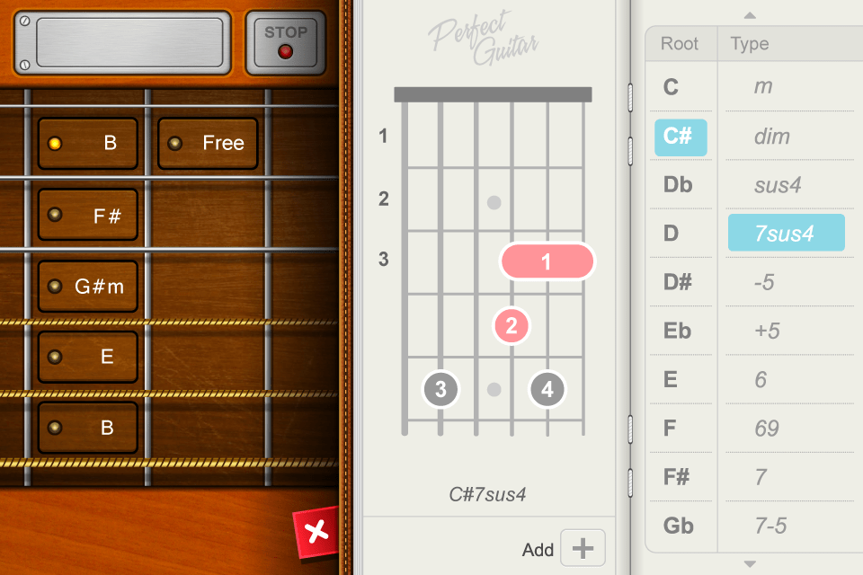 aplikasi android untuk belajar gitar Guitar plus dapat