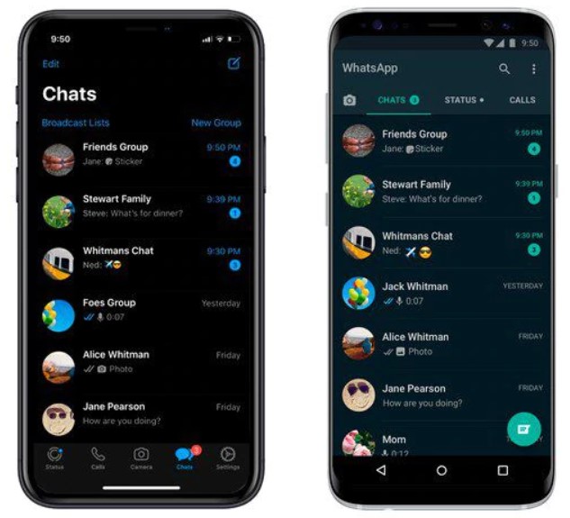 ¿Cuáles son los beneficios del 'modo oscuro' de WhatsApp