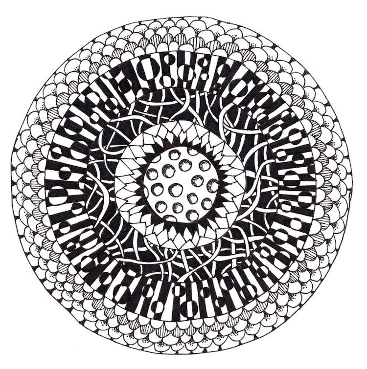 Learn How to Create Zentangle Art, a Meditative Form of