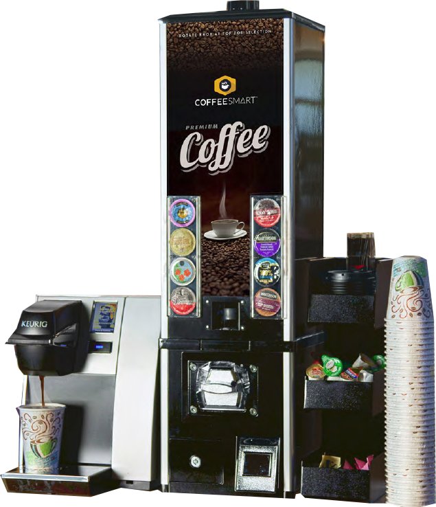 Coffee Smart KCup Vending Machine [CoffeSmartKCup