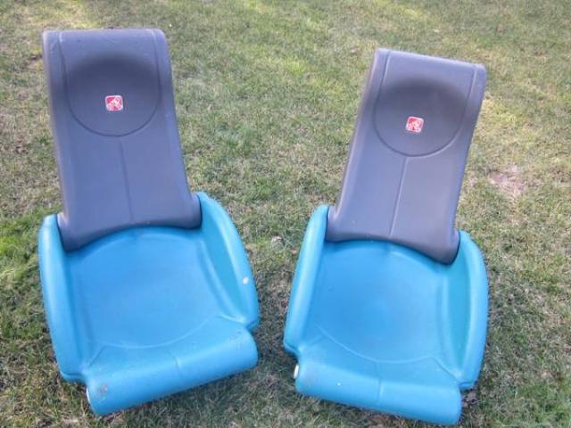 STEP 2 GAME CHAIRS They Rock and Sit on Ground REDUCED TO 15