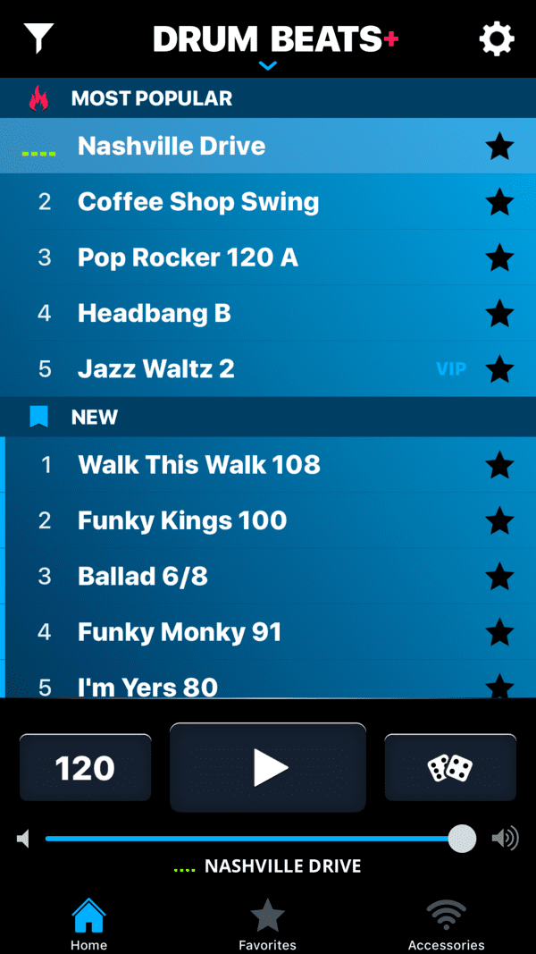 Drum Beats+ Metronome App by Ninebuzz