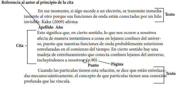 ¿Cómo citar con normas APA?