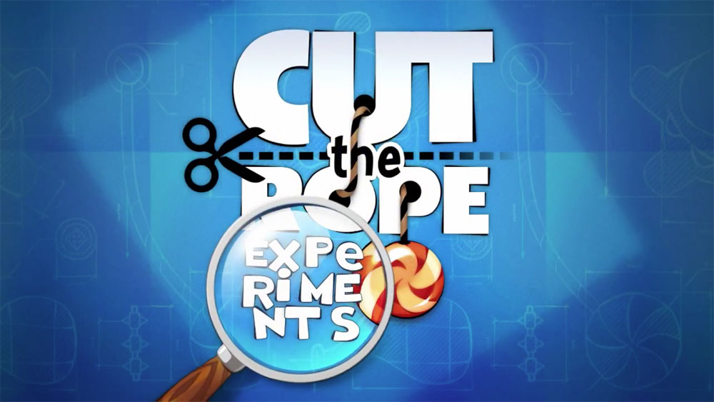 Cut the Rope Experiments Logo Obama Pacman