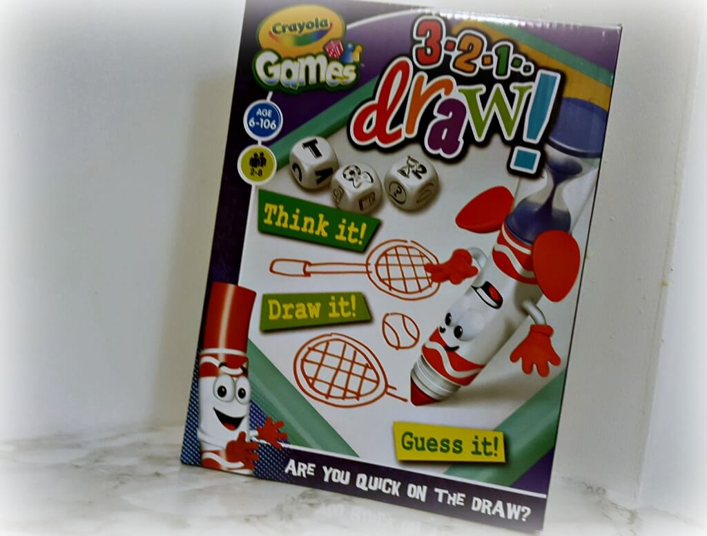 Reviewing 3,2,1 Draw by Crayola Games One Frazzled Mum