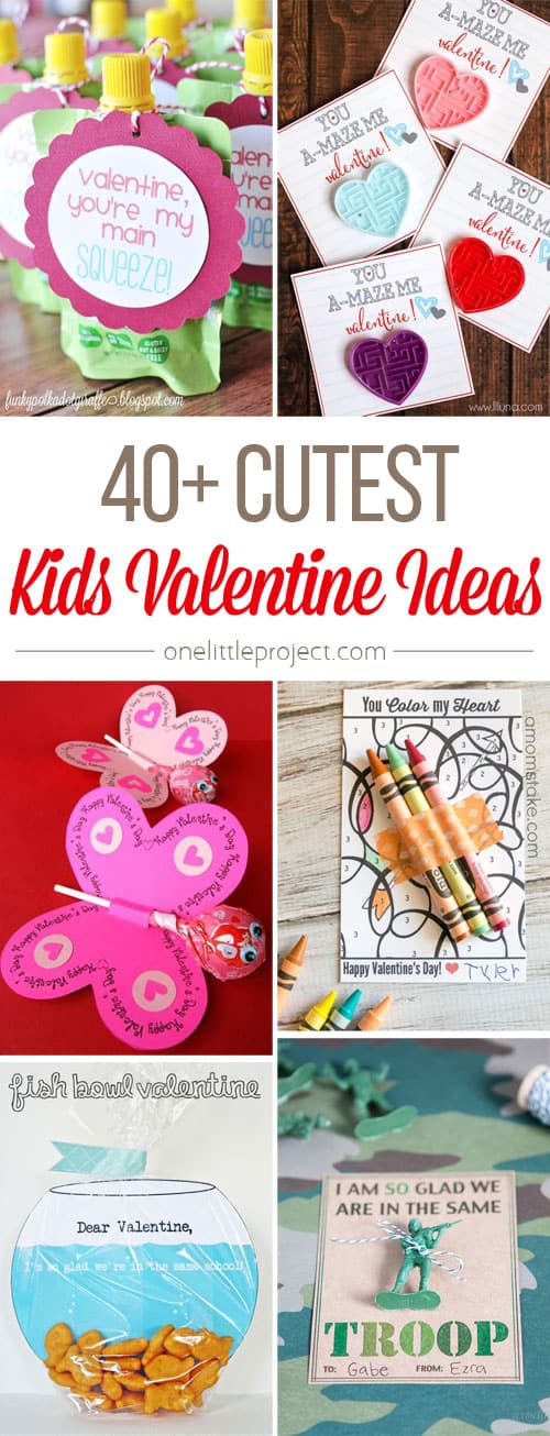 40+ Cute Valentine Ideas for Kids