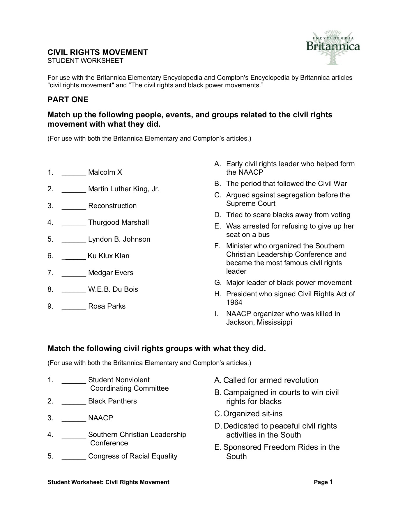 Document B Web Dubois Worksheet Answers Docs