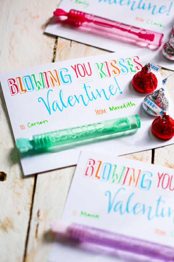 Bubble Valentines (Blowing You Kisses!)
