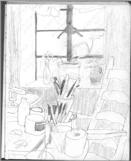 Sketchbooks of Fairfield Porter Online