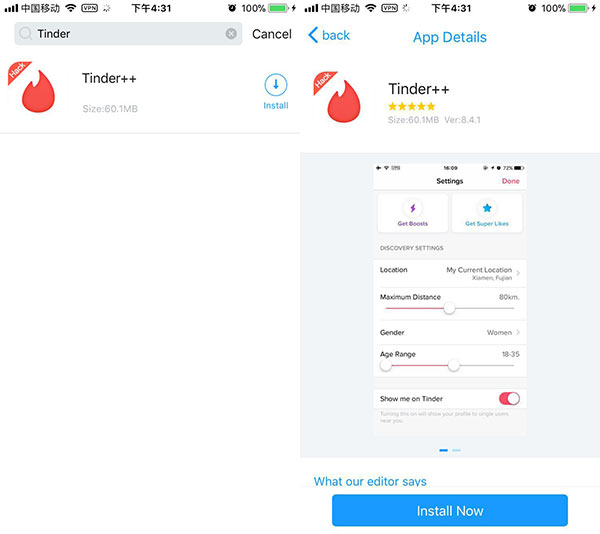 How To Install Tinder++ Free Without Jailbreak