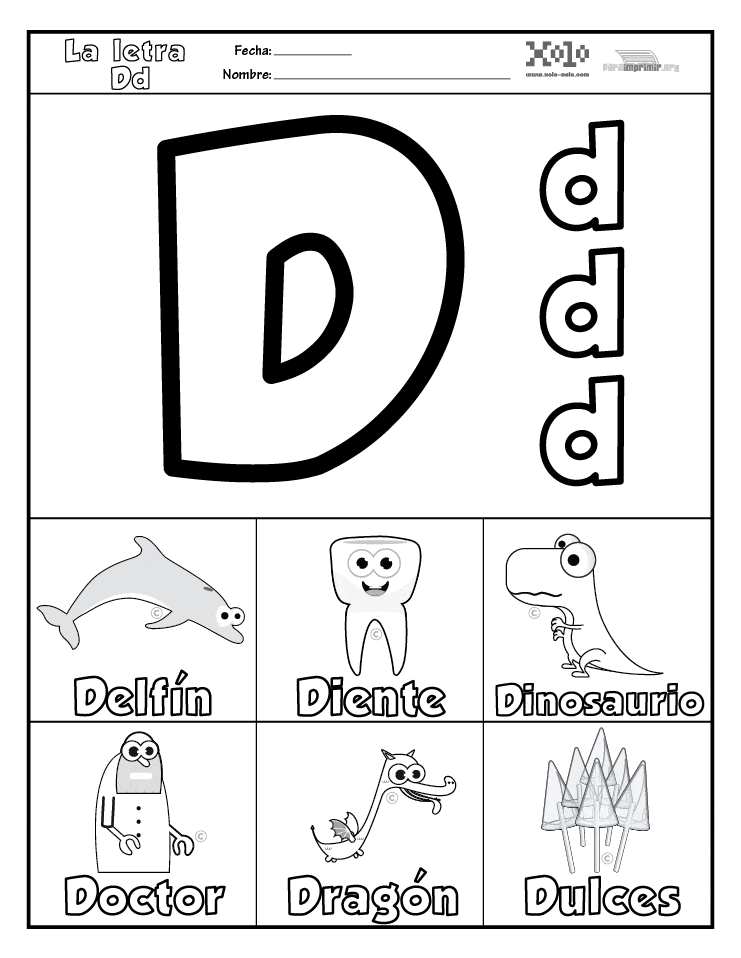 D para imprimir