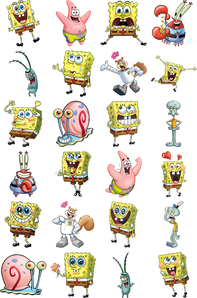 Soak up the happiness with spongebob squarepants and