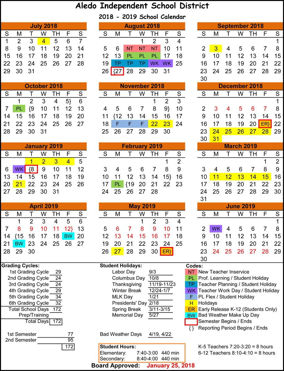Cy Fair Isd 202425 Calendar Printable Calendars AT A GLANCE(08)