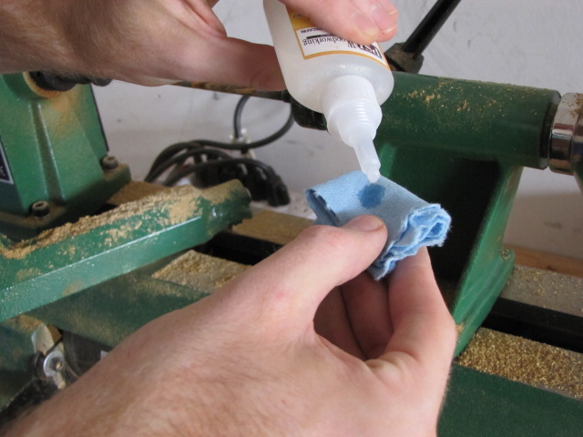 CA Glue Finish Step 4 Applying a CA Glue Finish to Your Pen Blanks