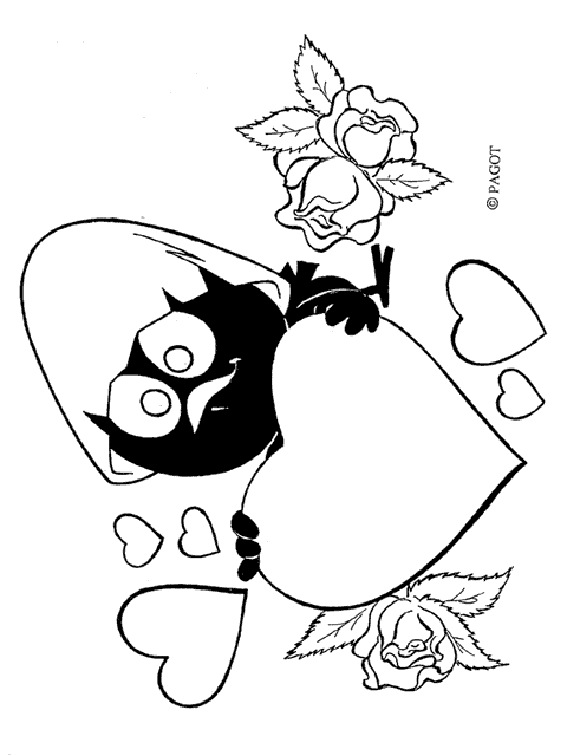 coloriage Calimero