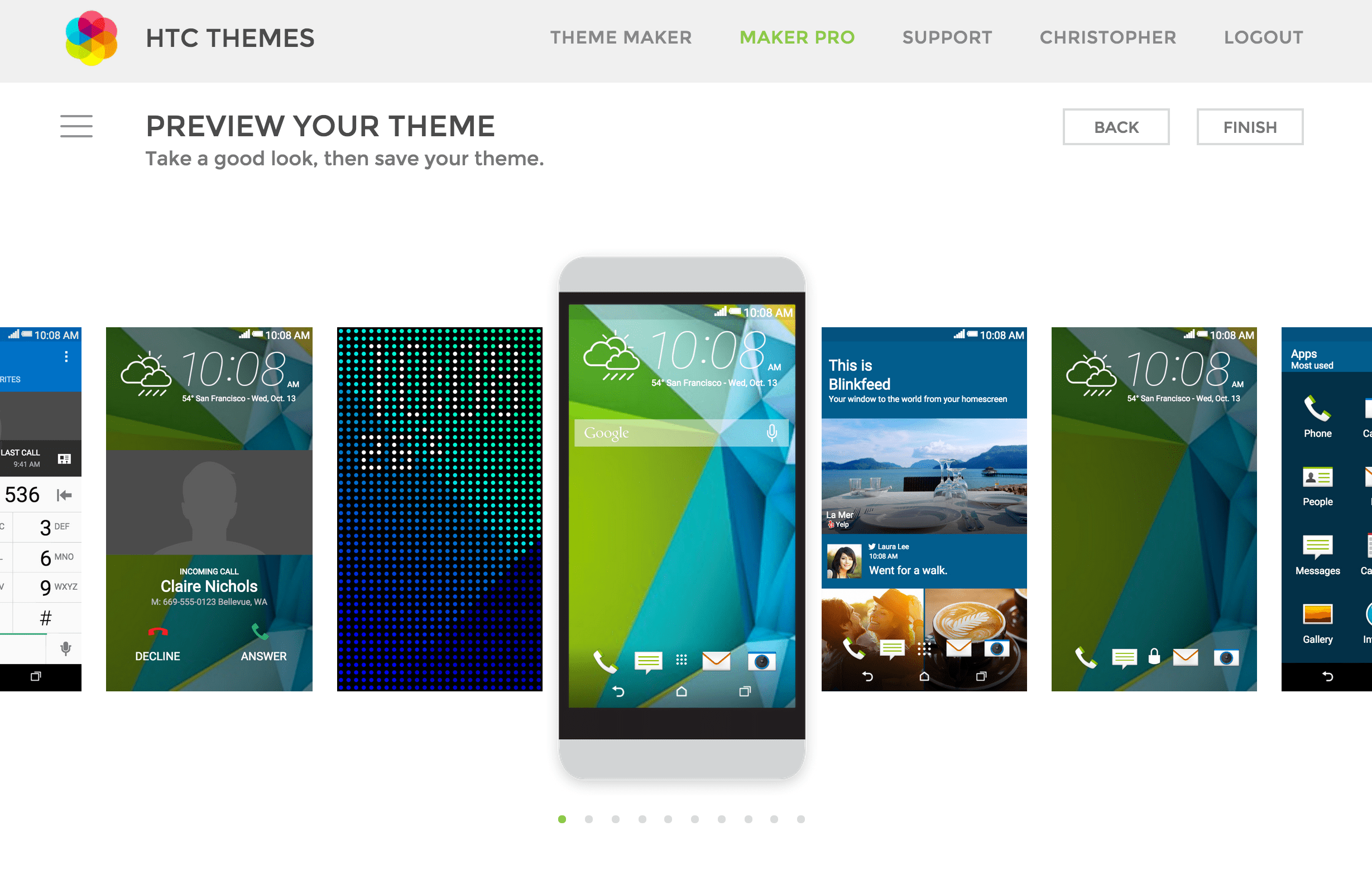 Create your own Sense 7 themes for the HTC One M9 using