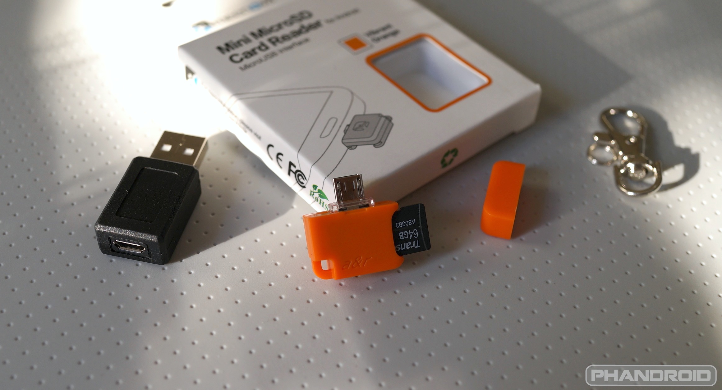 Review Meenova micro SD card reader for Android devices