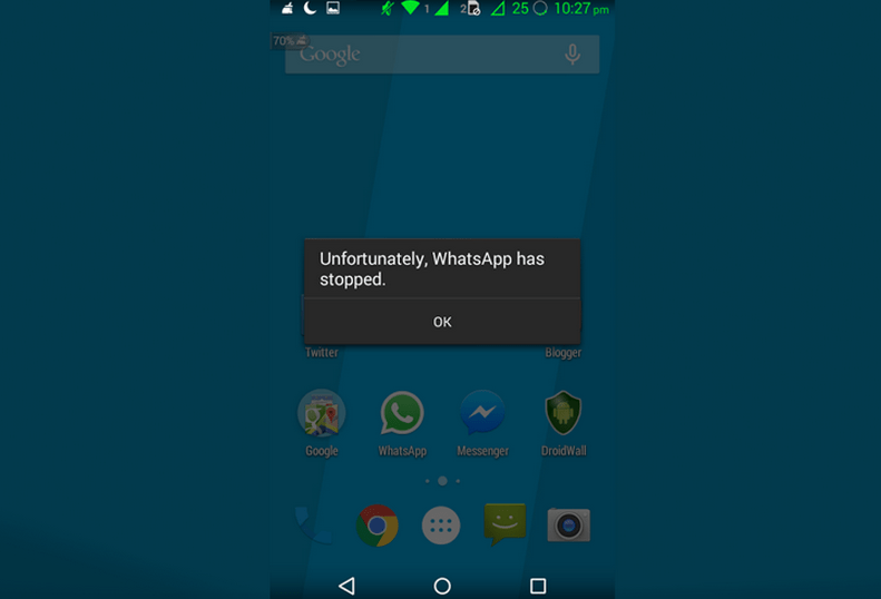 This 2,000 character text message could cause WhatsApp to
