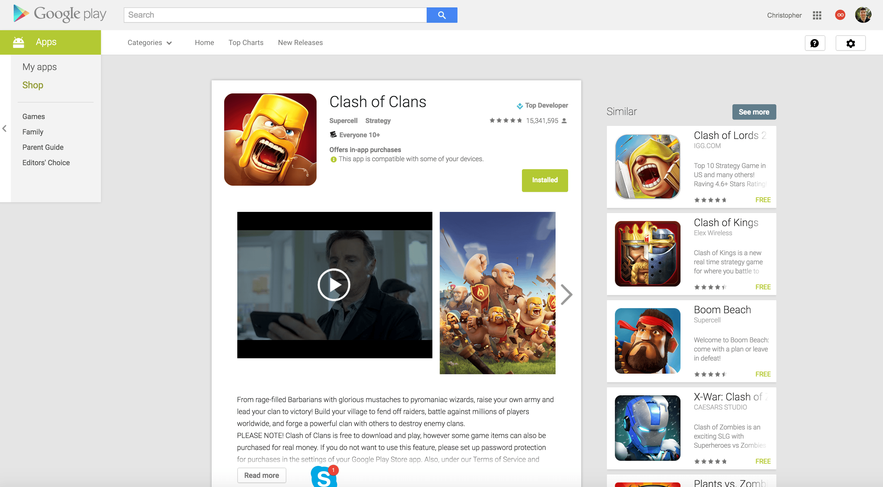 New Google Play Store web UI is rolling out for app listings