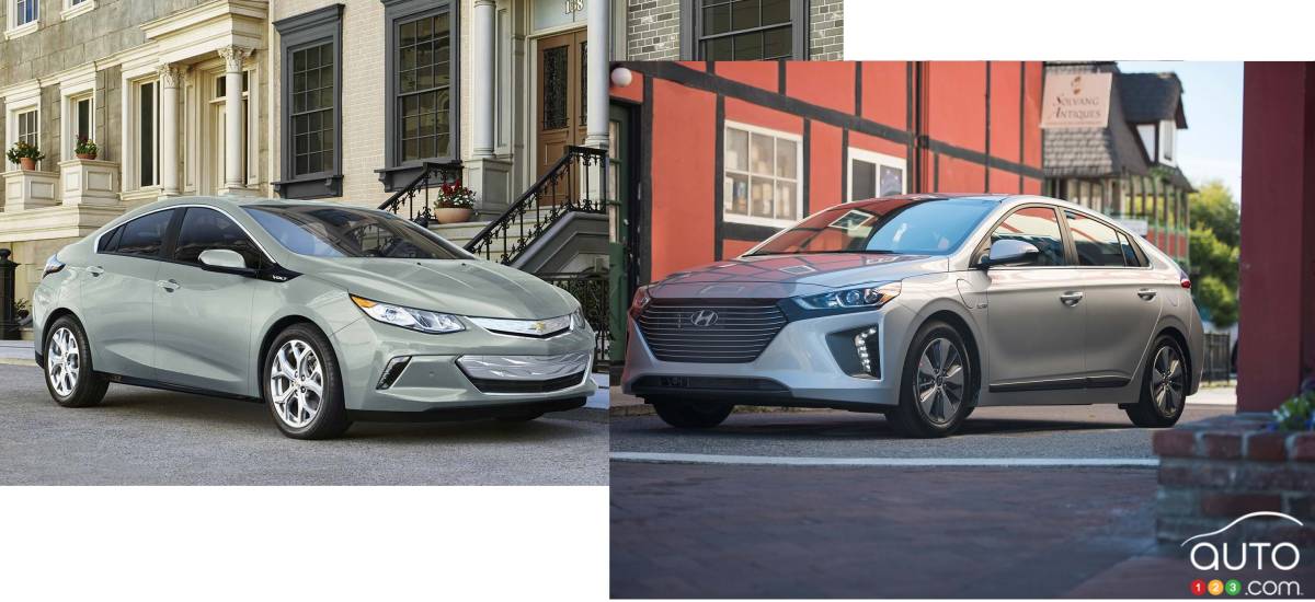 2018 Chevrolet Volt Vs 2018 Hyundai Ioniq: What To Buy? | Car News | Auto123