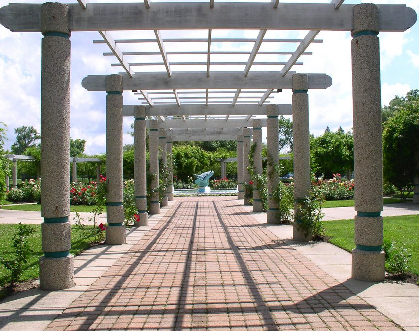 Saginaw, MI Saginaw's Anderson Rose Garden photo