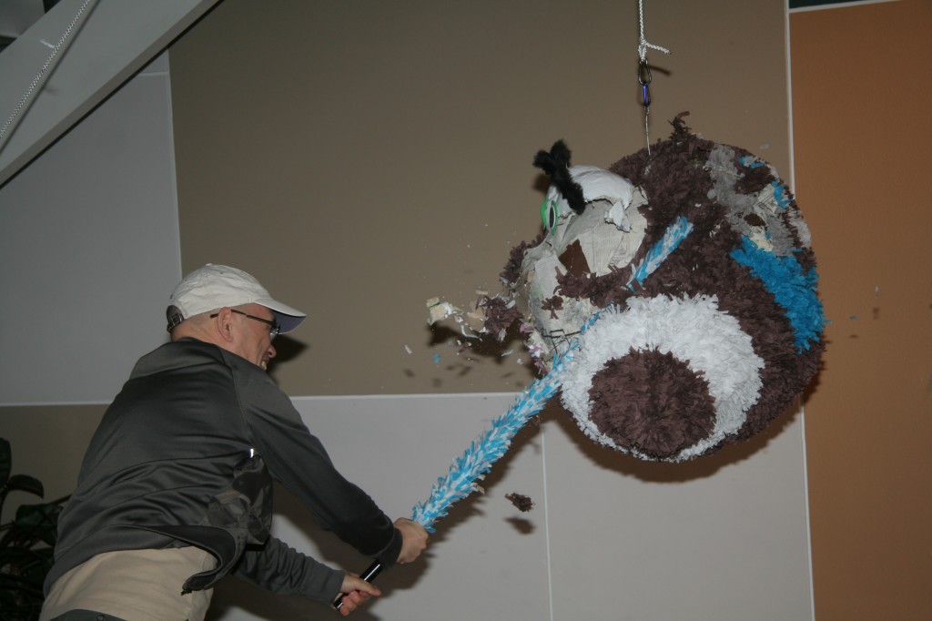 Smashing your piñata Piñata Boy