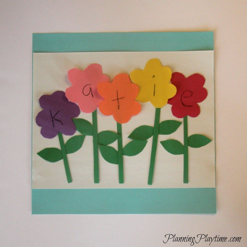 5 Adorable Preschool Name Crafts