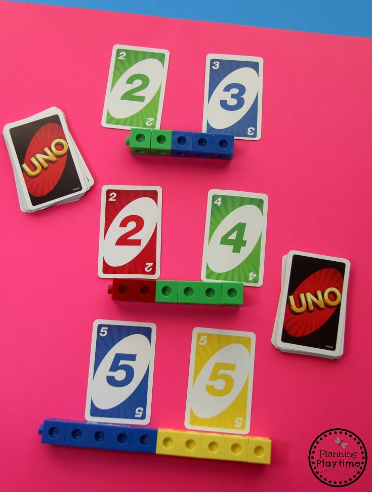 Addition Game for Kids Planning Playtime