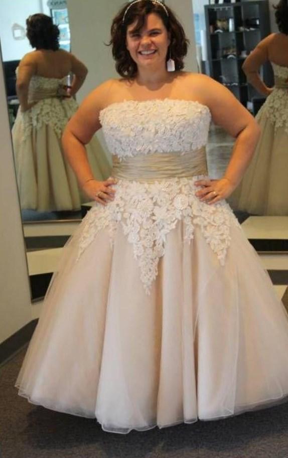 Plus size corset wedding dress PlusLook.eu Collection