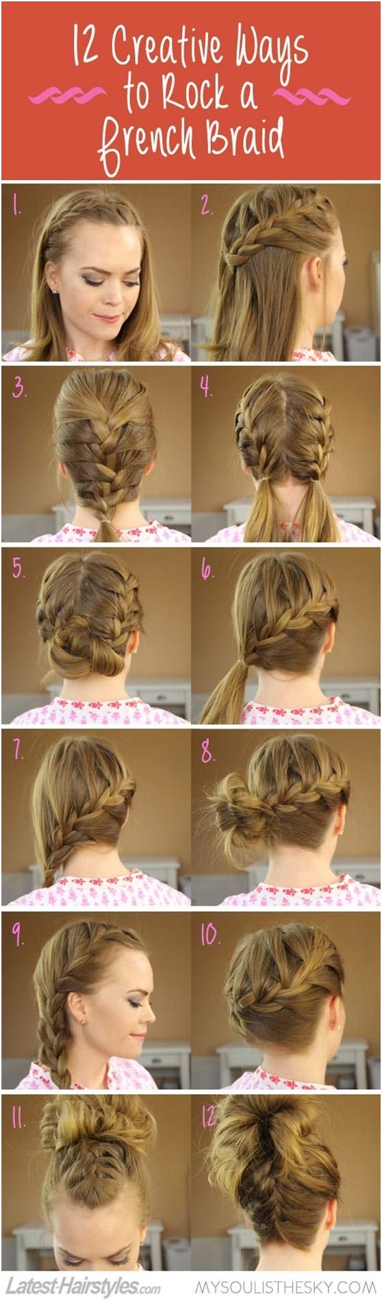 11 Everyday Hairstyles for French Braid PoPular Haircuts