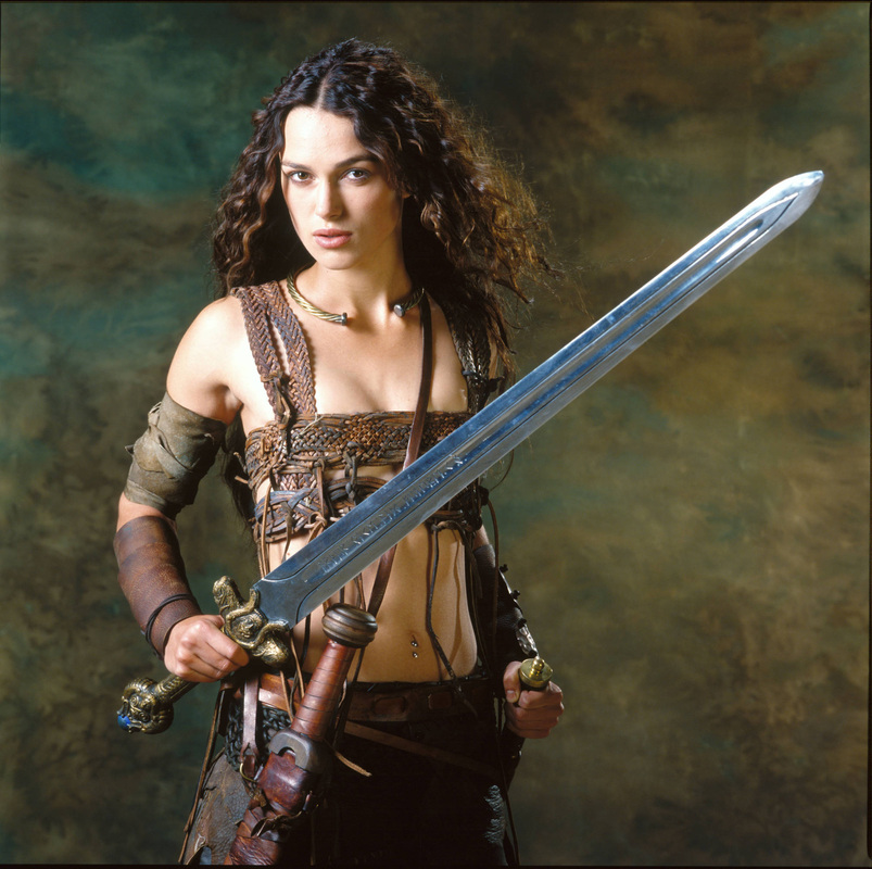 Hot Celebrity Stuff Keira Knightley as Guinevere King