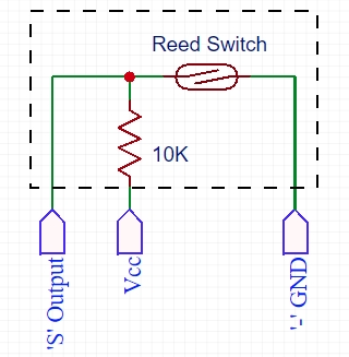 Magnetic Reed Switch Circuit Diagram