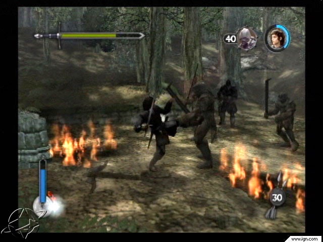 تحميل لعبه Lord Of The Rings The Two Towers PS2 زهرة النرجس
