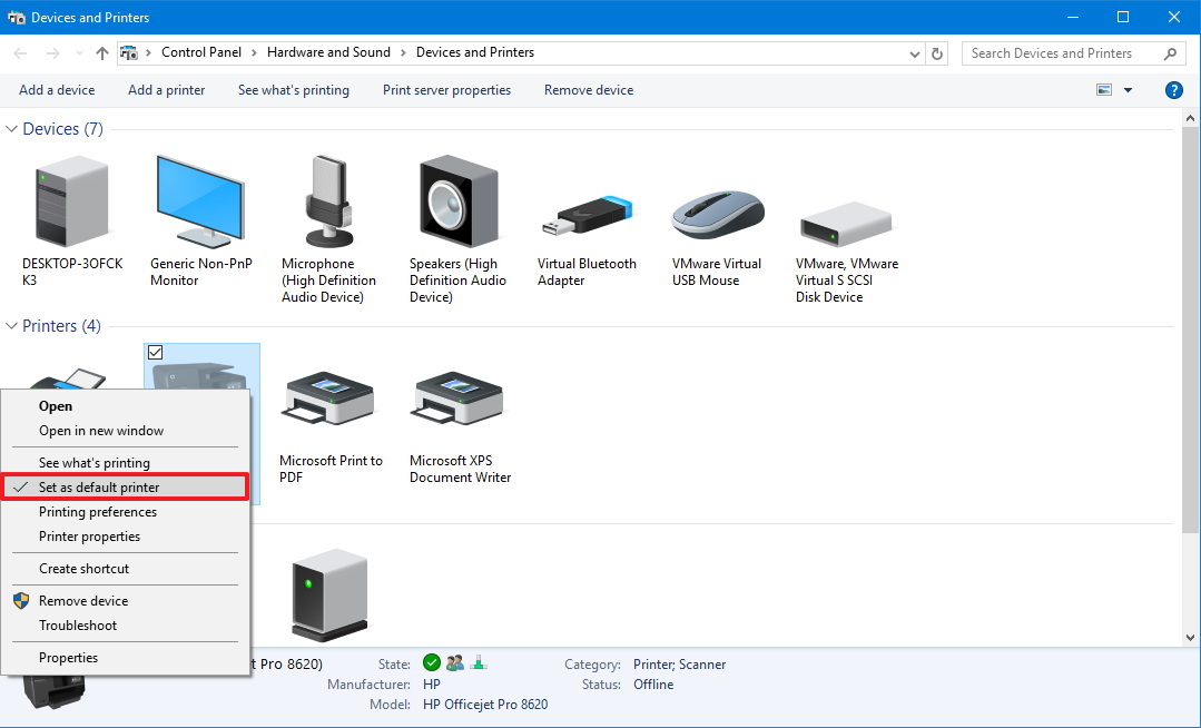 How to Set the Default Printer on Windows 10 or 11