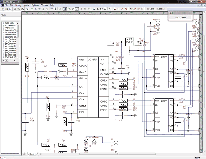 схема щита онлайн нарисовать