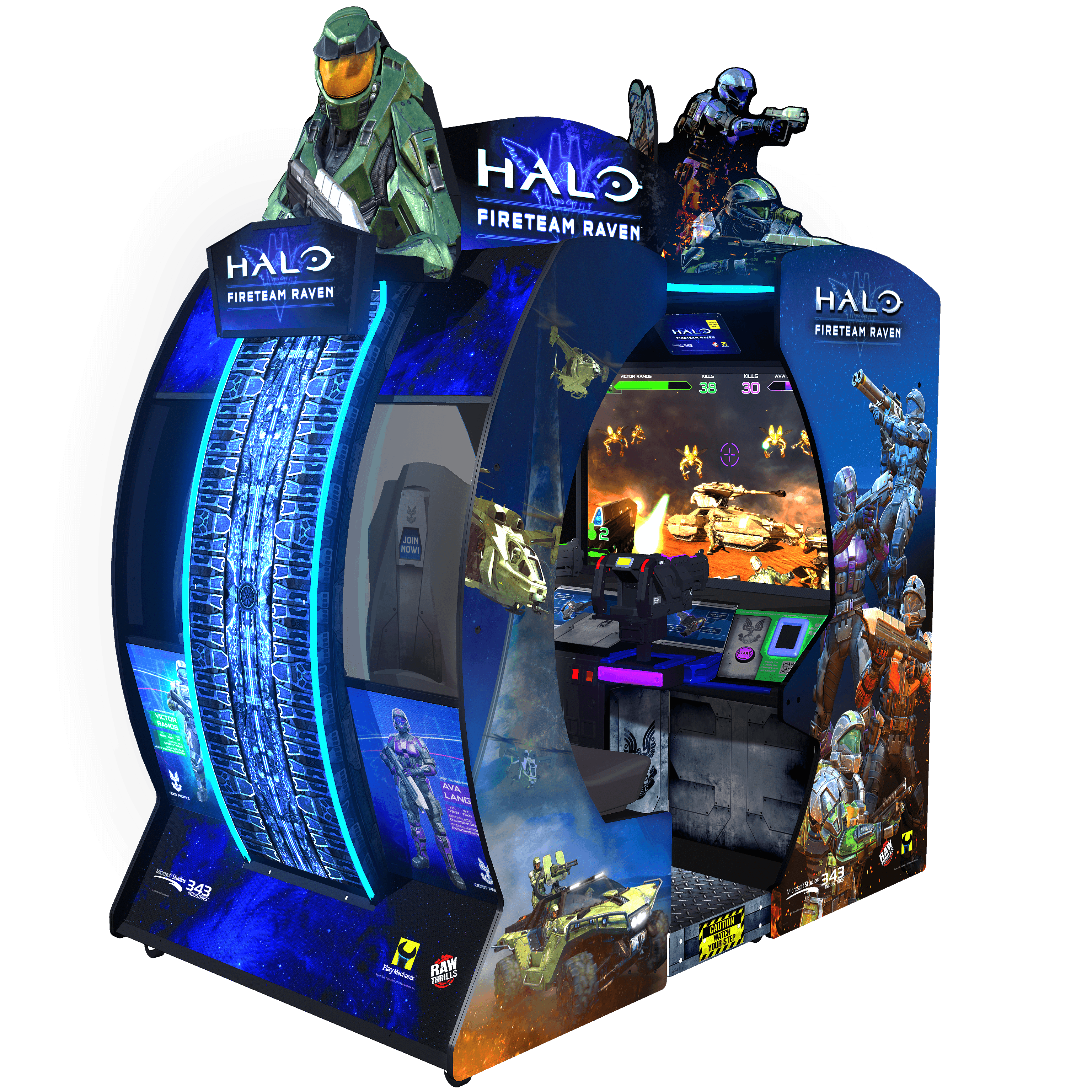 Halo Fireteam Raven Raw Thrills, Inc.